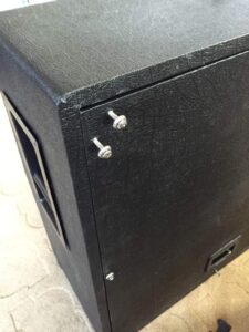 DIY Marshall 1960a back panel screw alignment