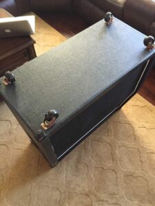 DIY Marshall 1960a casters